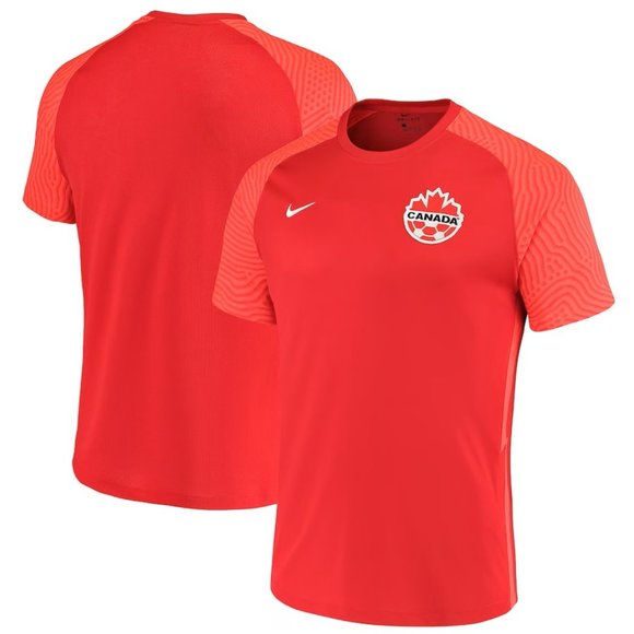 Nike Other - Men's Nike Red Canada Soccer 2021/22 Home - Replica Blank Jersey
